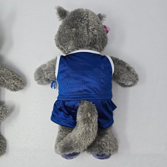 Build-A-Bear GWL Wiley & Violet 25th Great Wolf Plush Pair 16" Cheerleader - Picture 7 of 12